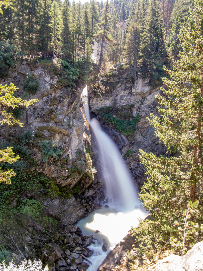 La prima cascata del Rutor