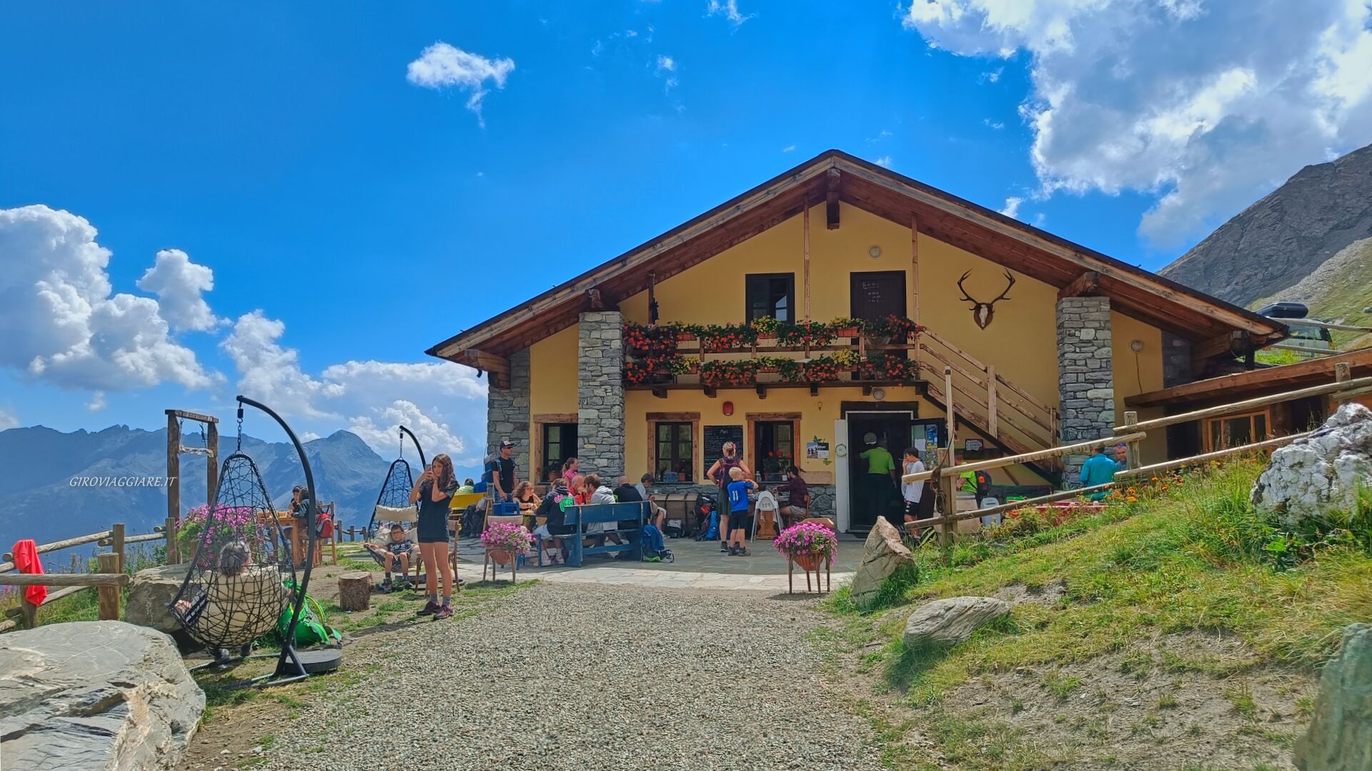 Il rifugio Champillon