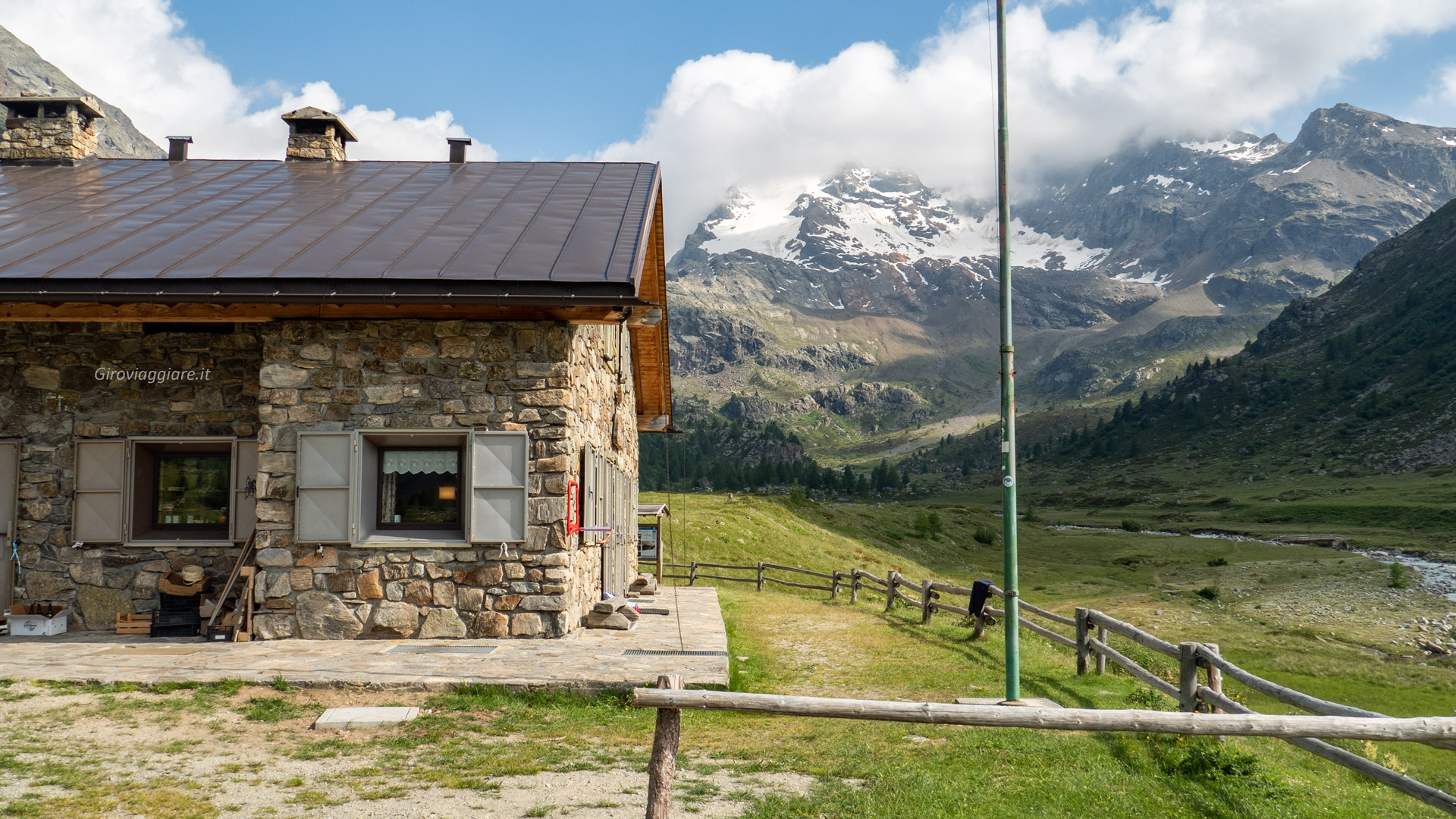 Il rifugio Federico Valgoi